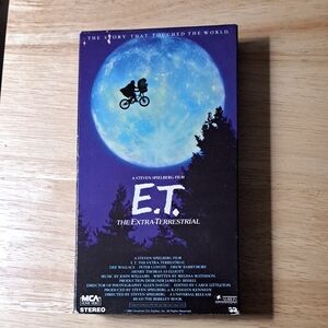 E.T. on VHS